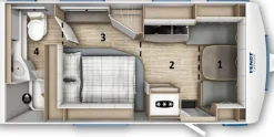 Rosalie Fendt Bianco Activ 515SD 21-22 Teppichset - Beige