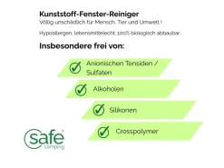 SAFE CAMPING Fenster-Reiniger - 500mL