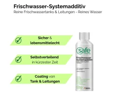 SAFE CAMPING Frischwasser-Systemadditiv - 250mL