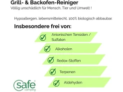 SAFE CAMPING Grill- & Backofen-Reiniger - 500mL