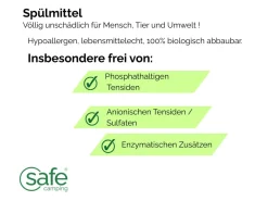SAFE CAMPING Spülmittel - 1000mL