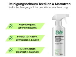 SAFE CAMPING Textilien & Matratzen Reinigungsschaum - 500mL
