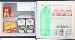 Salora CFB4300BL freistehender Mini-Kühlschrank