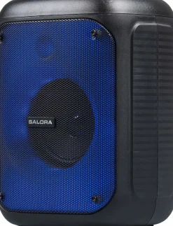 Salora PARTYBOX100 Partylautsprecher mit Lichtshow