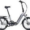 Saxonette Compact Comfort Plus 2.0 Faltrad - Silver