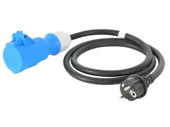 Schuko auf CEE Kupplung Adapterkabel