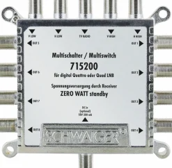 Schwaiger 715200 Sat-Multischalter