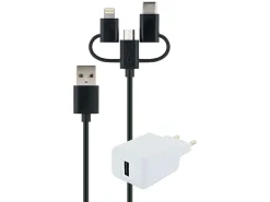 Schwaiger 230 volt 3-in-1 smart Ladeset