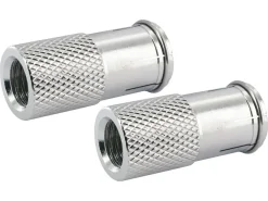 Schwaiger 2 x 7 mm F-Quick-Aufdrehstecker