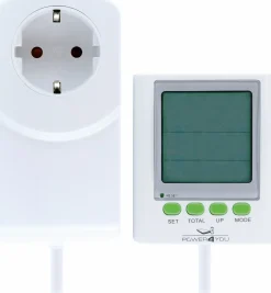 Schwaiger Energiekostenmessgerät mit separatem Display