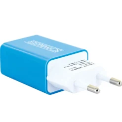 Schwaiger LAD300B 511 USB Ladeadapter - Light Blue