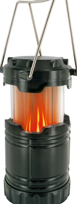 Schwaiger LED Campingleuchte (120 Lm) mit Lagerfeuer Effekt