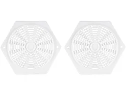 Sechseckige Lüftungsgitter - White
