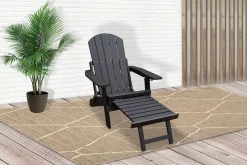 Sens-Line Montreal klappbarer Loungesessel - Black