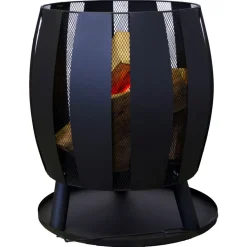SenS-Line Tulip schwarze Feuerkorb
