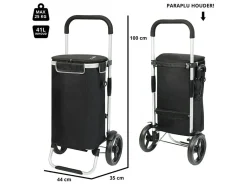 Shoppingcruiser Allround 41 Liter Einkaufstrolley - Black