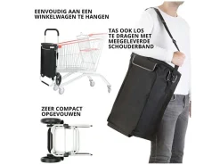 Shoppingcruiser Allround 41 Liter Einkaufstrolley - Black