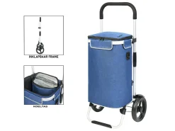 Shoppingcruiser Allround 41 Liter Einkaufstrolley - Blue