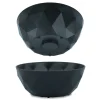 Silwy ⌀16 cm Set von 2 Magnet-Kunststoffbowls - Grey