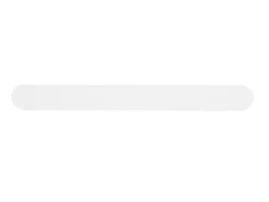 Silwy 50 cm weißer Metall-Leiste