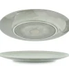 Silwy Set von 2 ⌀23 cm Magnet-Porzellanteller - Ash