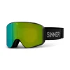 Sinner Aura Unisex Skibrille - Black