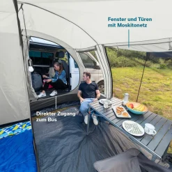 Skandika Aarhus Travel 2 Busvorzelt mit Schlafkabine