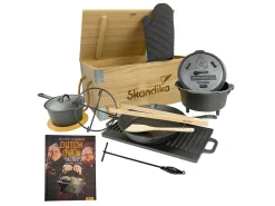 Skandika Dutch Oven Set Flame Master in Holzkiste