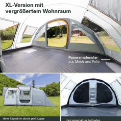 Skandika Egersund 5 XL Sleeper Protect Tunnelzelt