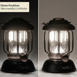 Skandika Forsol LED-Campinglampe - Grey