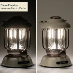 Skandika Forsol LED-Campinglampe - White