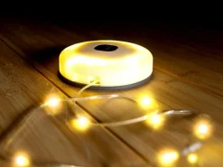 Skandika Glittra Campinglampe mit Lichterkette