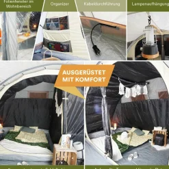 Skandika Gotland 6 Boho Tunnelzelt