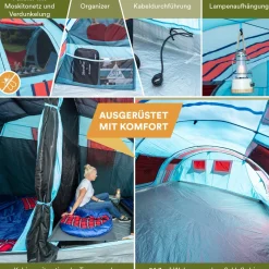 Skandika Gotland 6 Tunneltent