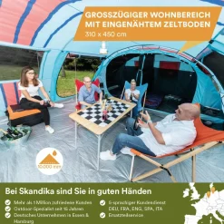 Skandika Gotland 6 Tunneltent