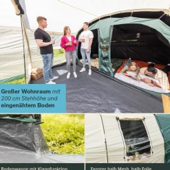 Skandika Hafslo 5 Sleeper Protect Tunnelzelt