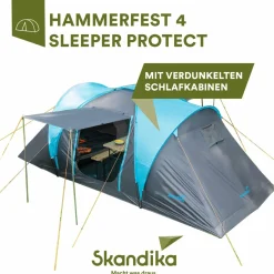 Skandika Hammerfest 4 Sleeper Protect Kuppelzelt
