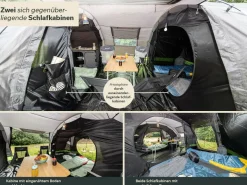 Skandika Kambo 12 Tunnelzelt