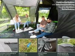 Skandika Kambo 12 Tunnelzelt