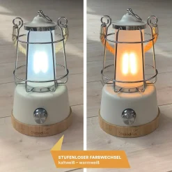 Skandika Kiruna Campinglampe - weiß