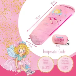 Skandika Lillifee Kinder Schlafsack
