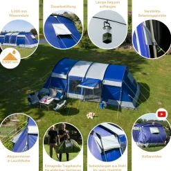 Skandika Montana 8 Sleeper Protect Tunnelzelt