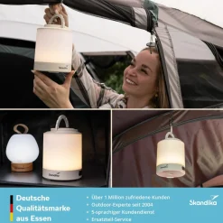 Skandika Nordsol LED Campinglampe