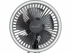 Skandika Solvind Campinglampe mit Ventilator - Black