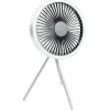 Skandika Solvind Campinglampe mit Ventilator - White