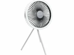 Skandika Solvind Campinglampe mit Ventilator - White