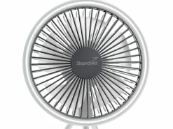 Skandika Solvind Campinglampe mit Ventilator - White