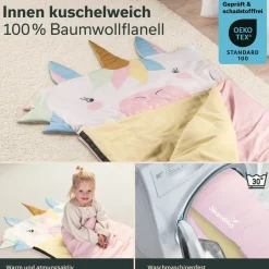 Skandika Soti Kinderschlafsack - Einhorn