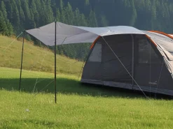Skandika Spirit 330 x 310 cm Sonnensegel mit Teleskopstangen