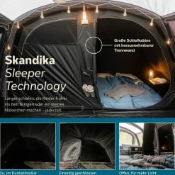Skandika Timola 6 Air Sleeper Protect XL Plus Luftzelt